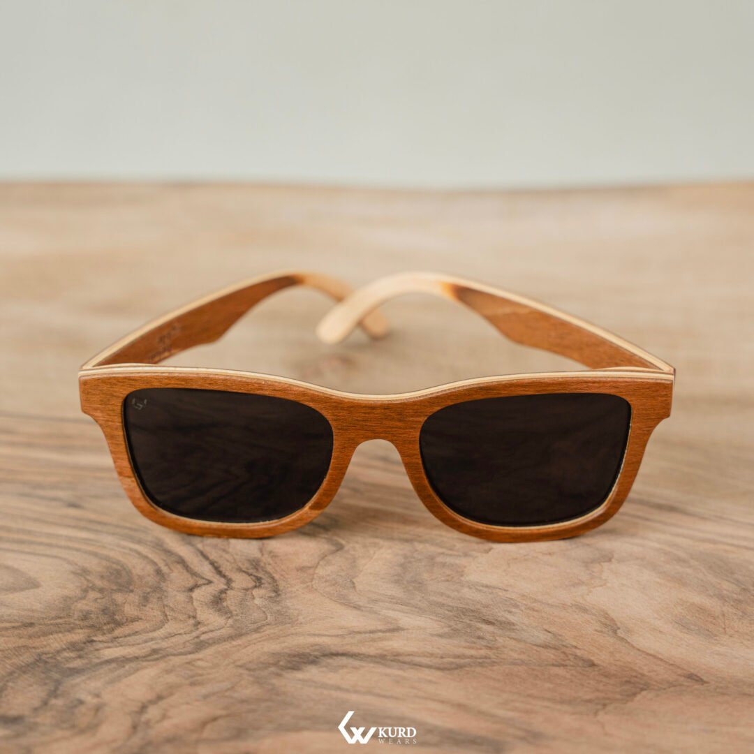 Classic Brown Wooden Sunglasses - Image 10