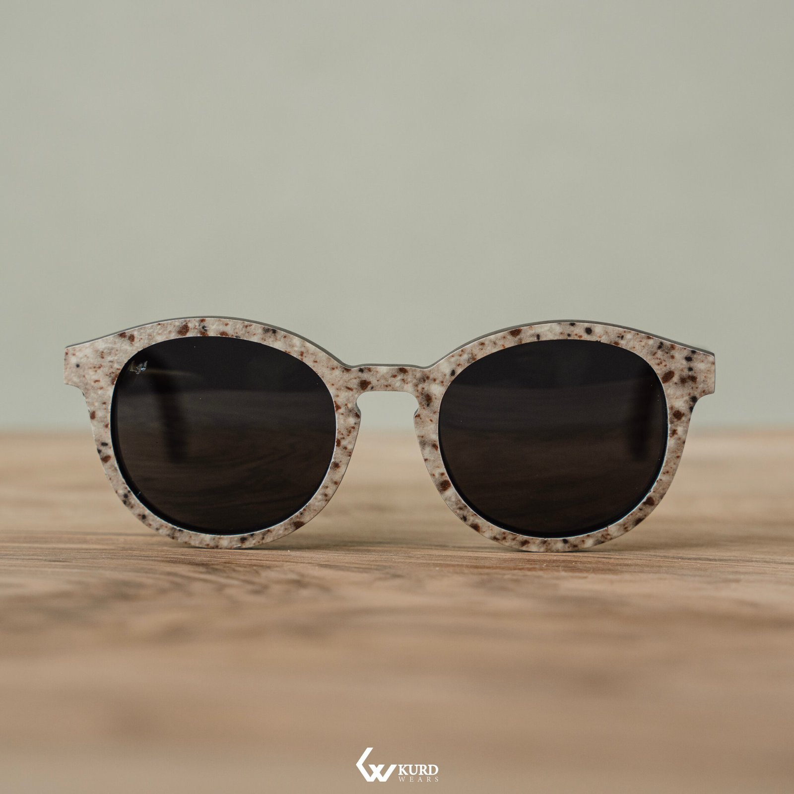 Marble Round Sunglasses