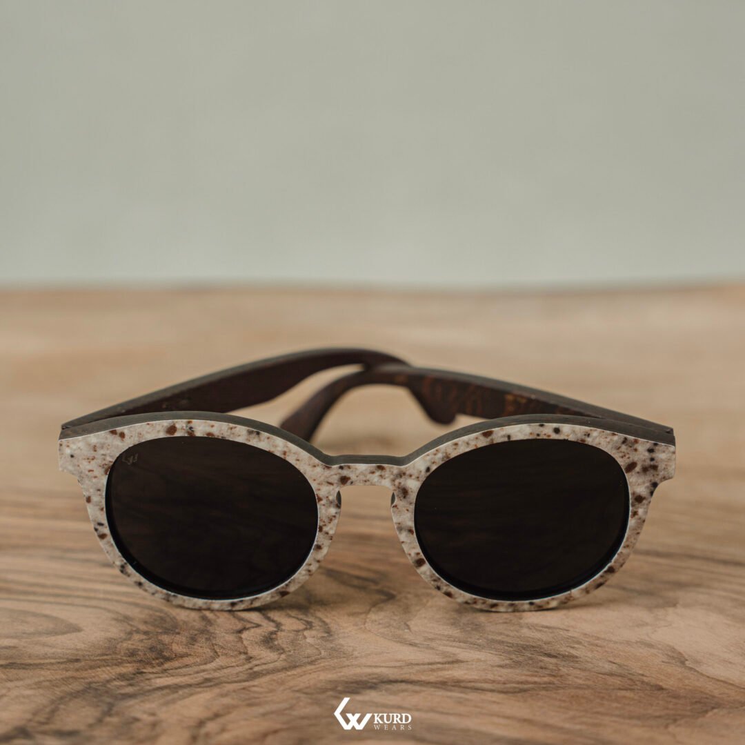 Marble Round Sunglasses - Image 7