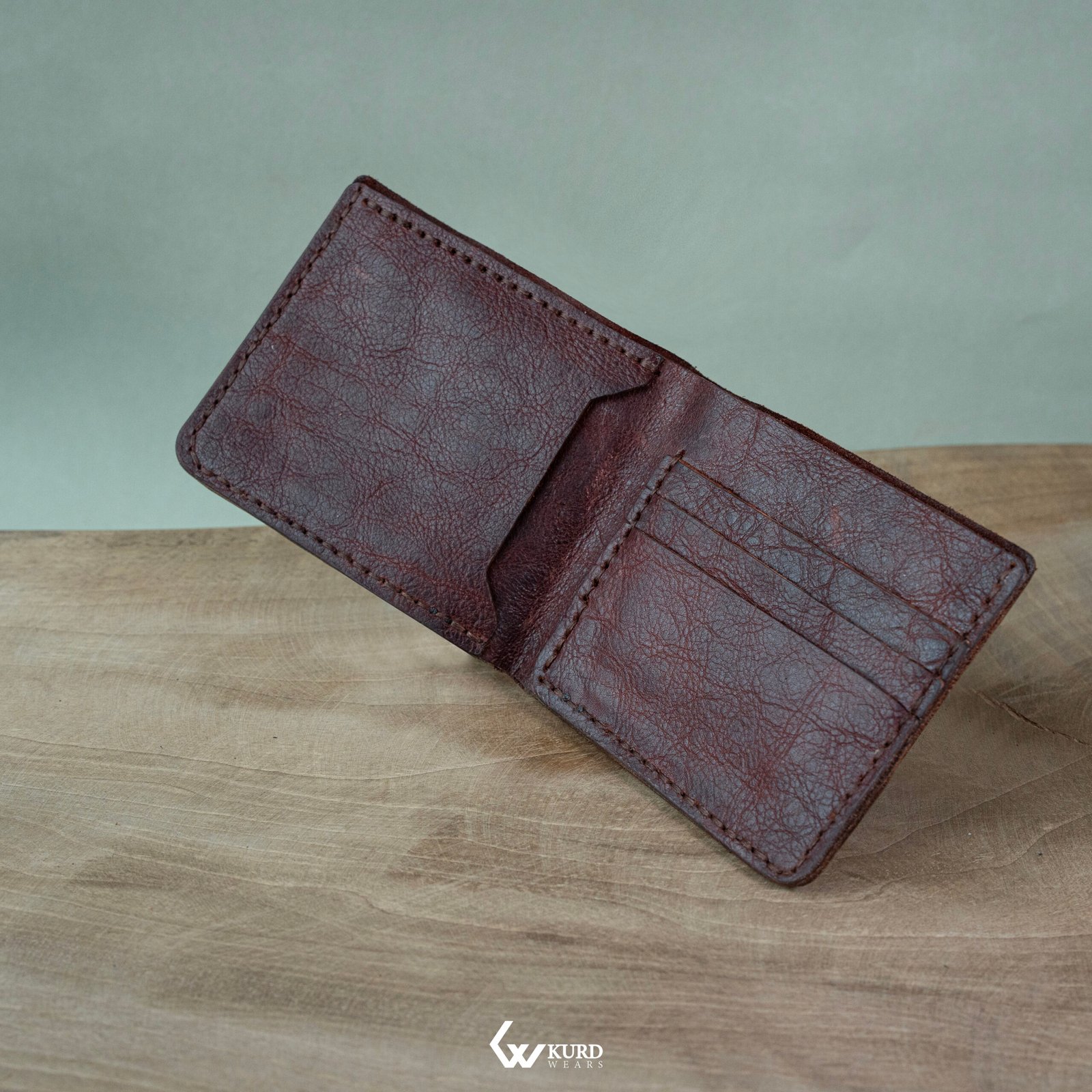 Bifold Wallet - Burgundy Divan