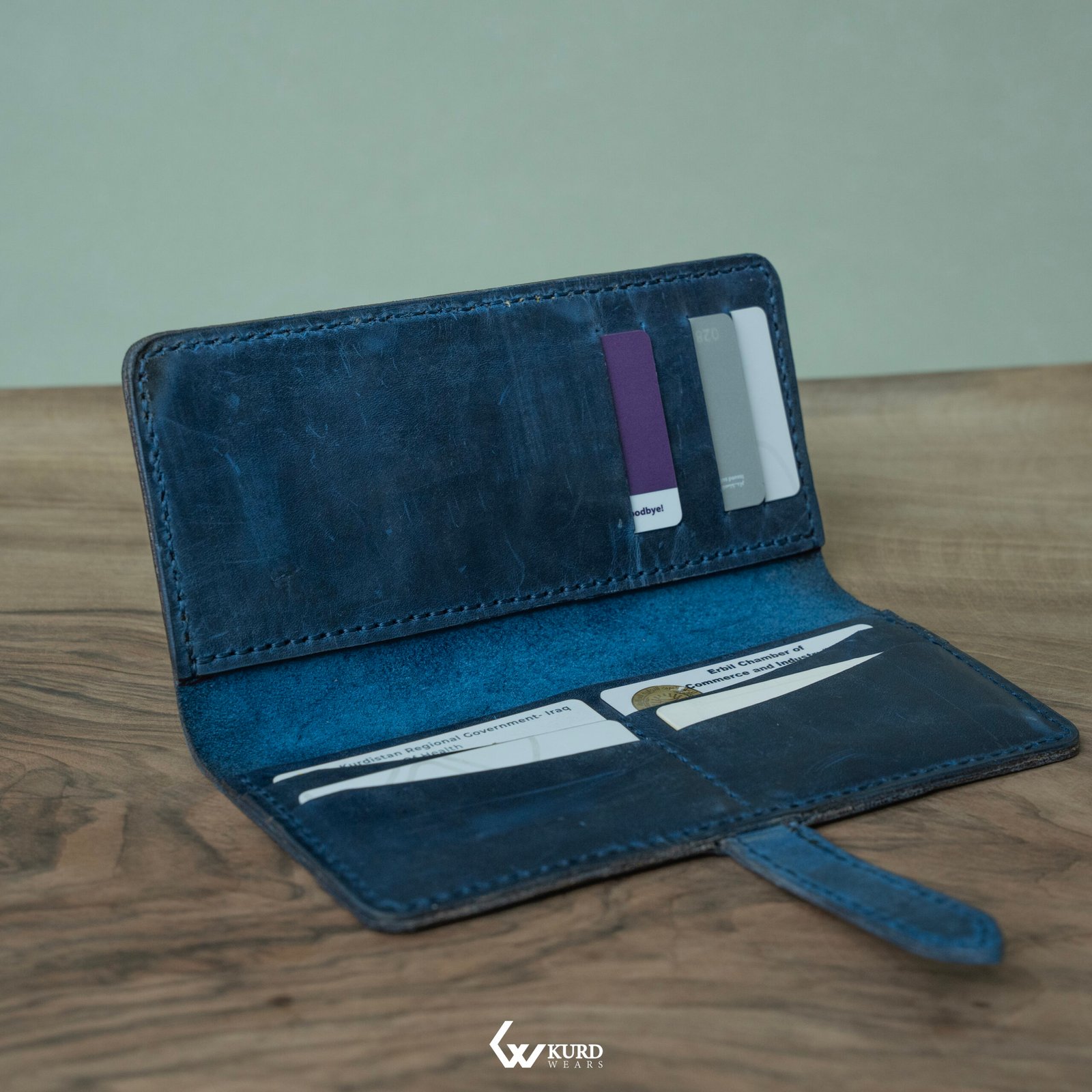 Artisan Long Wallet - Blue