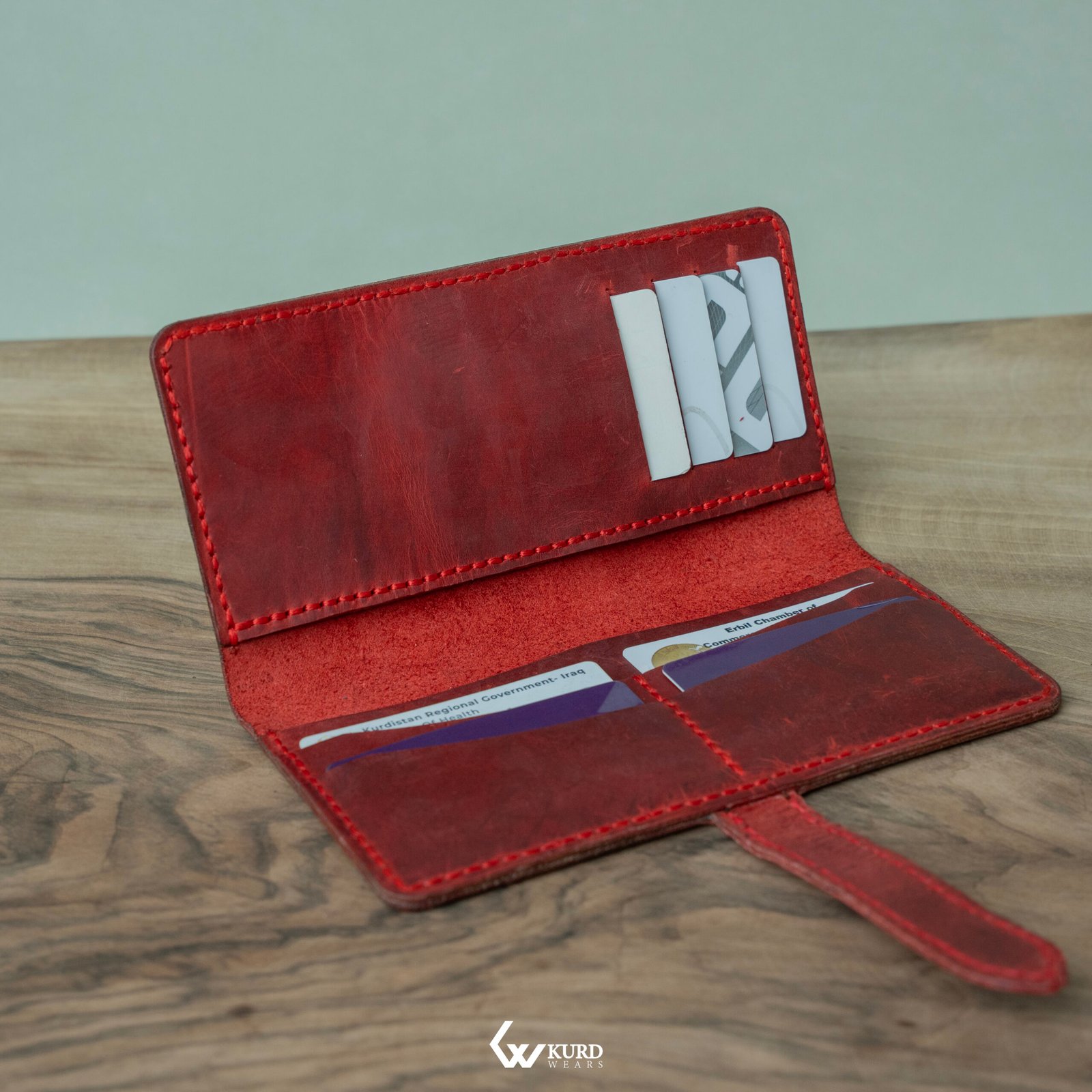 Artisan Long Wallet - Red