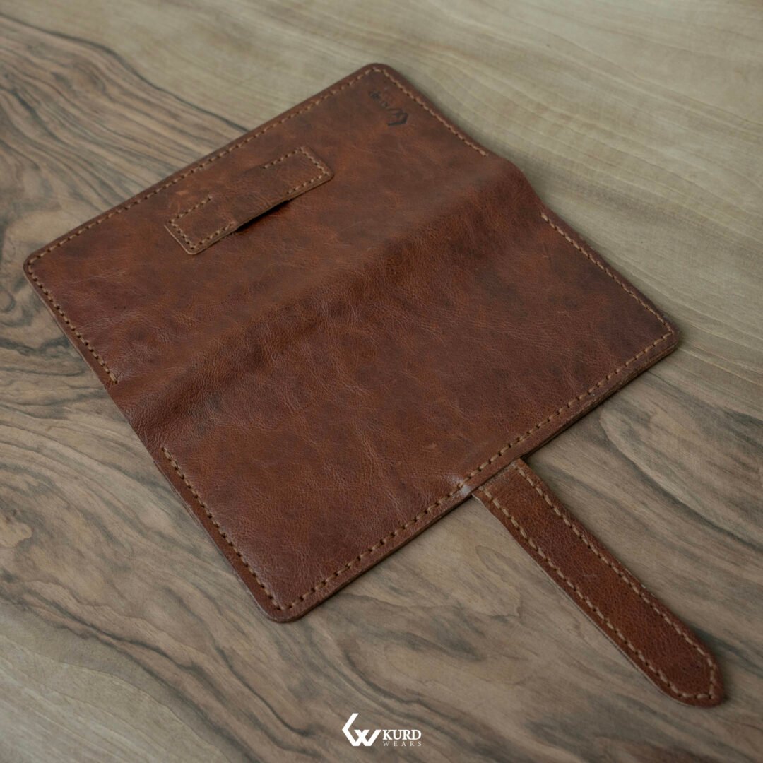 Artisan Long Zipper Wallet - Brown Divan - Image 4