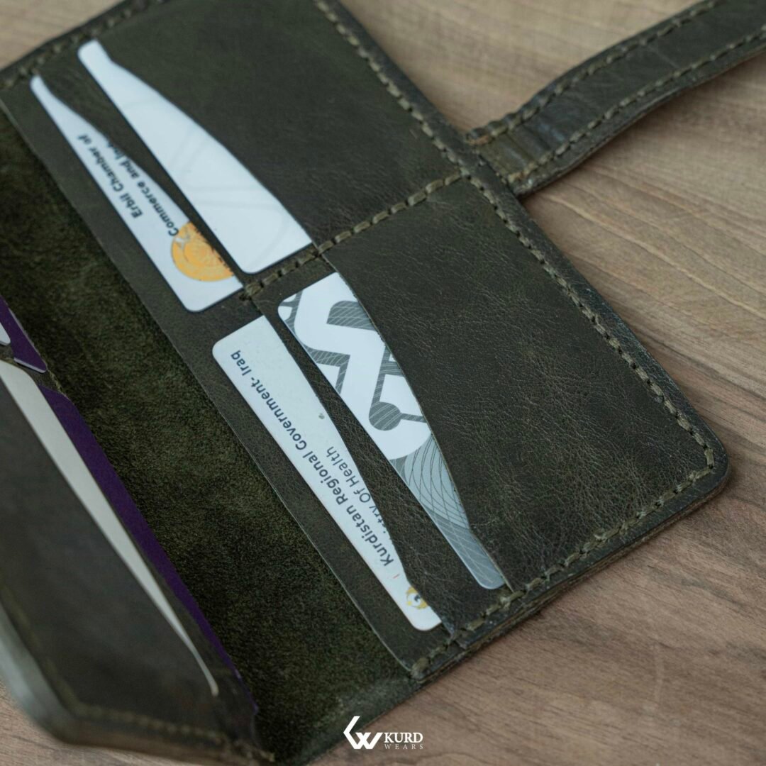 Artisan Long Wallet - Green Divan