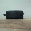 Premium Handbag - Black and Red Stitches