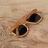 Classic Gold Wooden Sunglasses