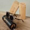 SKA Black Wooden Sunglasses