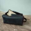Premium Handbag - Black and Red Stitches