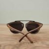 SKA Black Wooden Sunglasses