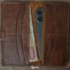 Artisan Long Zipper Wallet - Brown Divan