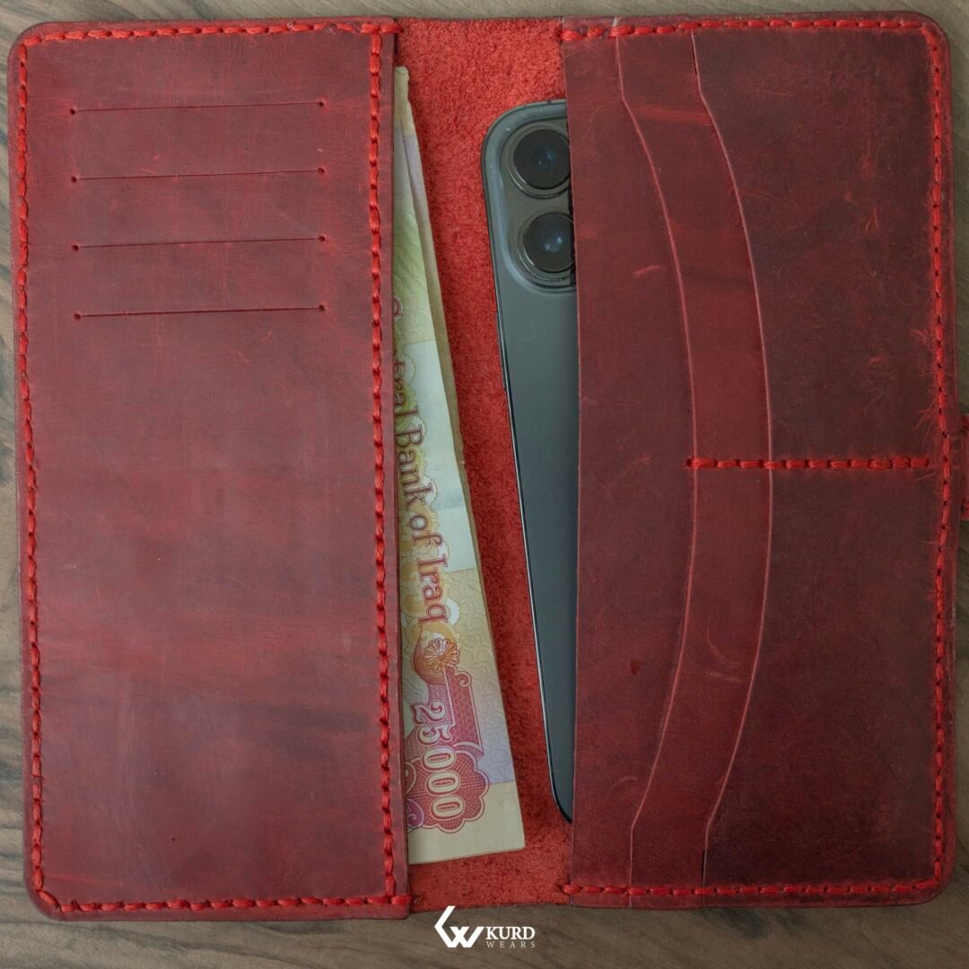 Artisan Long Wallet - Red