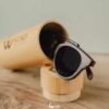 SKA Black Wooden Sunglasses