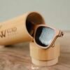 Classic Gold Wooden Sunglasses