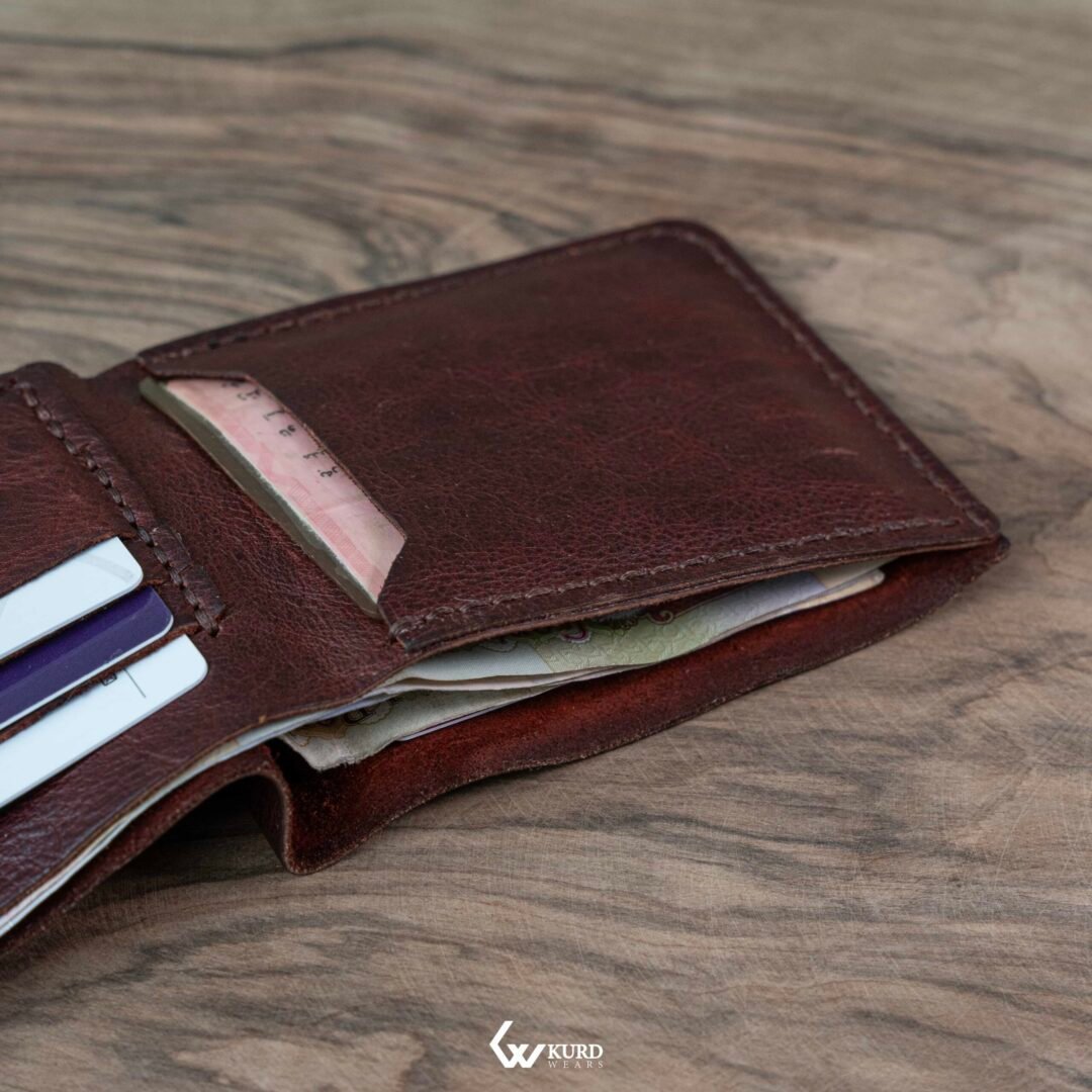 Bifold Wallet - Burgundy Divan